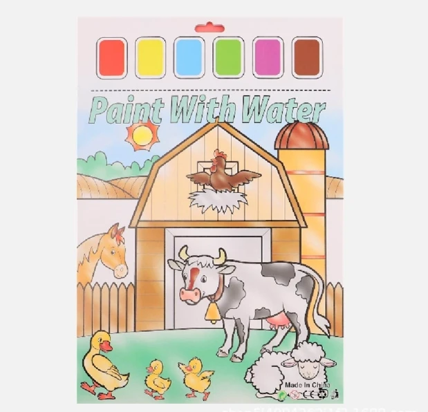 product high quality custom printing multiple theme styles children education painting coloring book-23