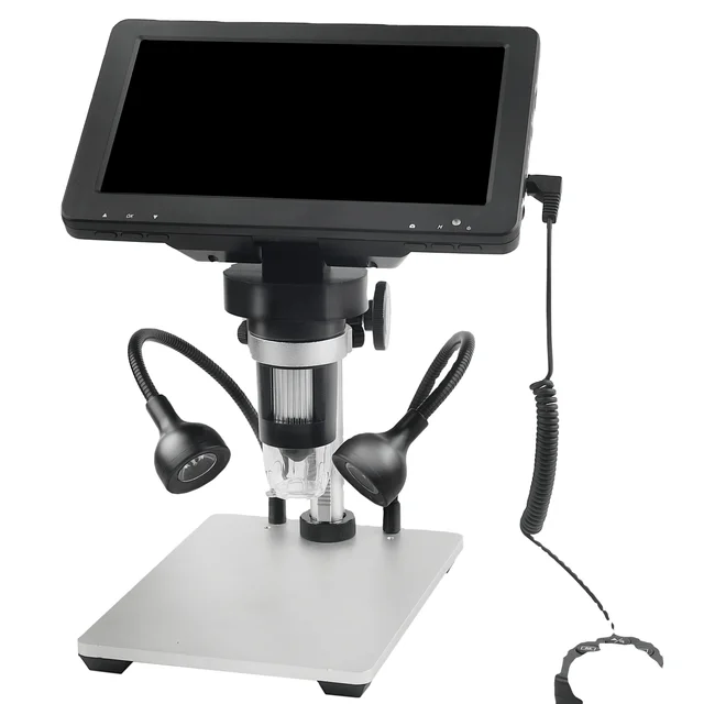 HD 7inch Portable Large 12MP 1200X Magnification High Power LCD Screen Industrial Digital Microscope