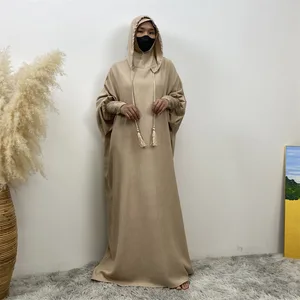 Hoodies Islamic Modest Clothing Sports Abaya Dresses Women Muslim Dresses Ramadan Abaya Islamic Clothing With Undercap