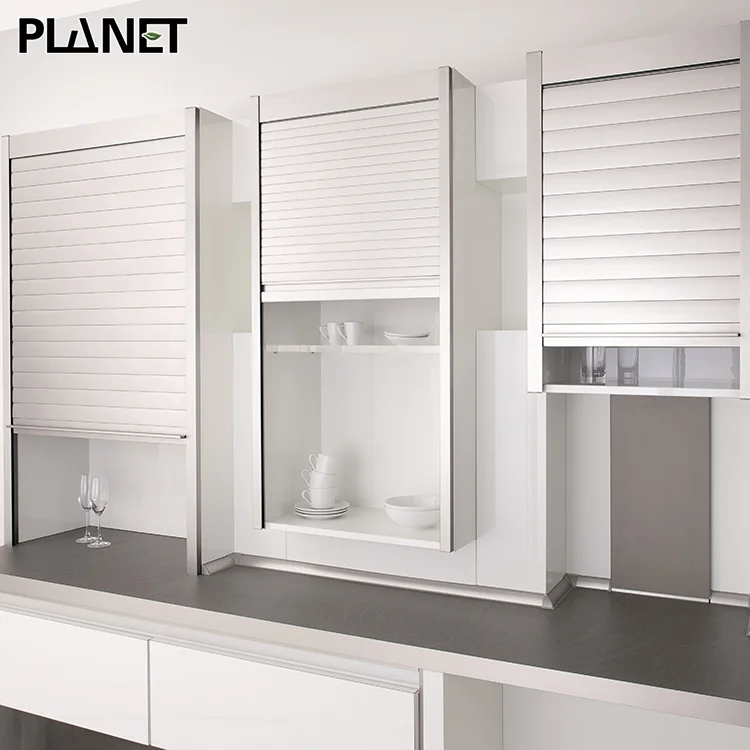 Grenada Custom Experience Handless Smart Kitchen Cabinet Modern Automatic Open Way Italian Kitchen Cabinet Cream White