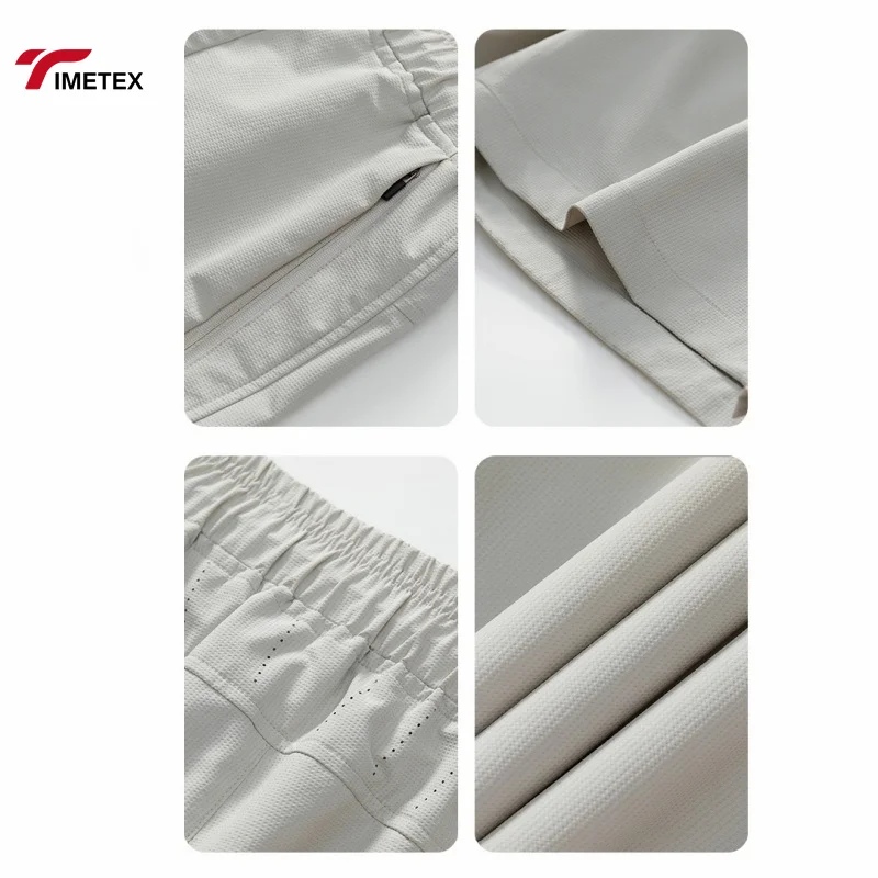 Summer Men's Quick-Drying Sports Casual Shorts Lightweight All-Match Loose Pants Fashion Brand Solid Storage Included