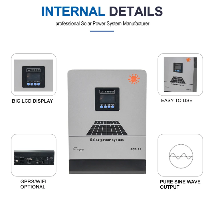 5kw 5kva 48v Off Grid Parallel Mppt Hybrid Inverter - Buy Parallel 