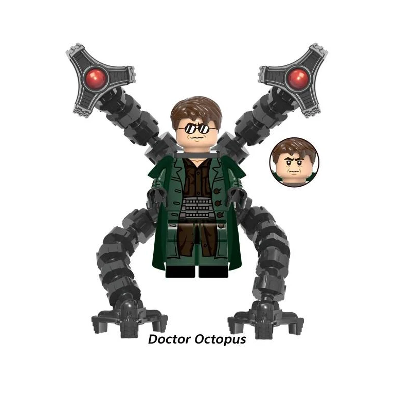 Hot Sale Doctor Octopus Building Blocks Mini Super Action Figure Heroes  Model Compatible Bricks Toys - Buy Doctor Octopus,Super Heroes  Figure,Figure Blocks Product on 