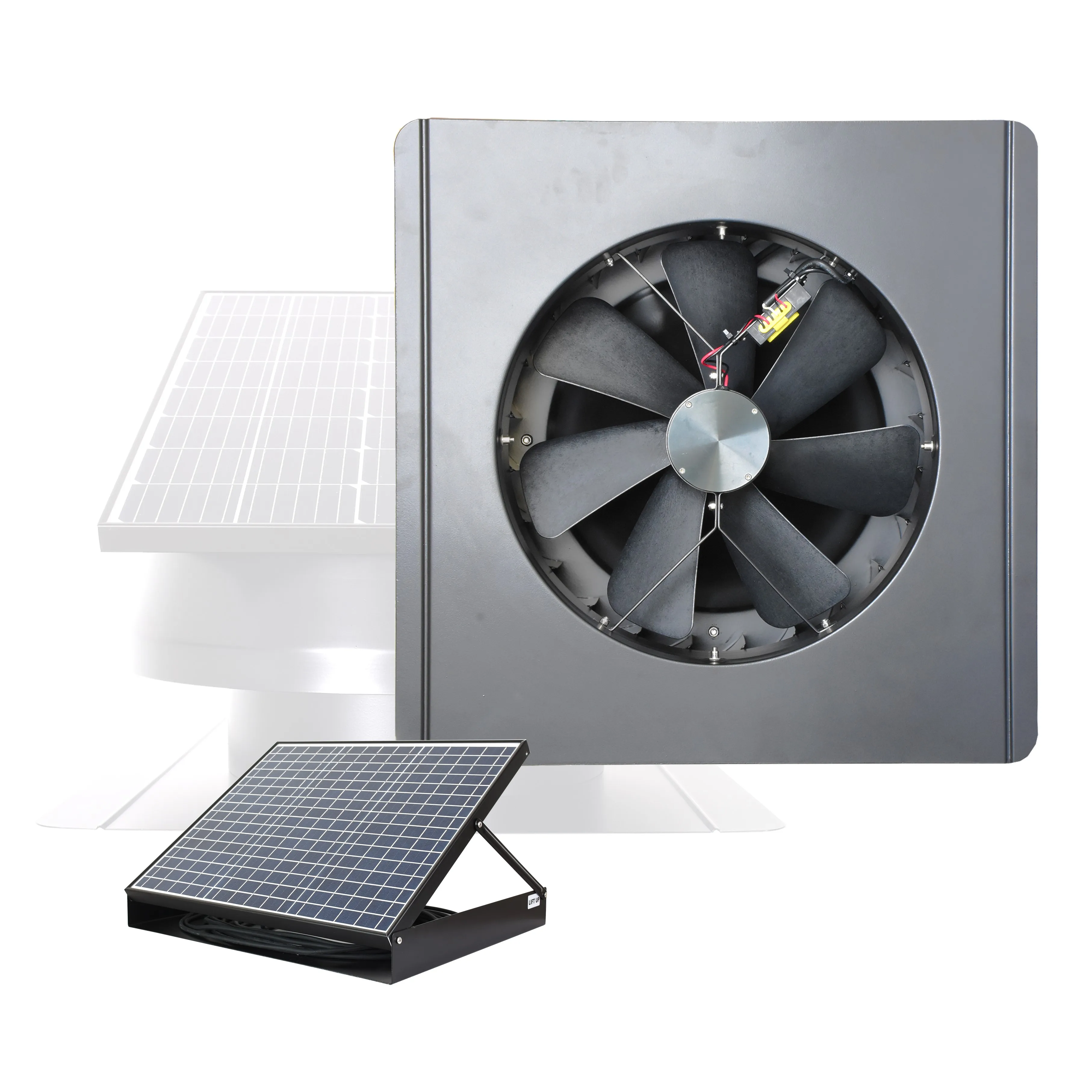 Solar Powered Best Attic Fan Best Solar Attic Fan Solar Panel For