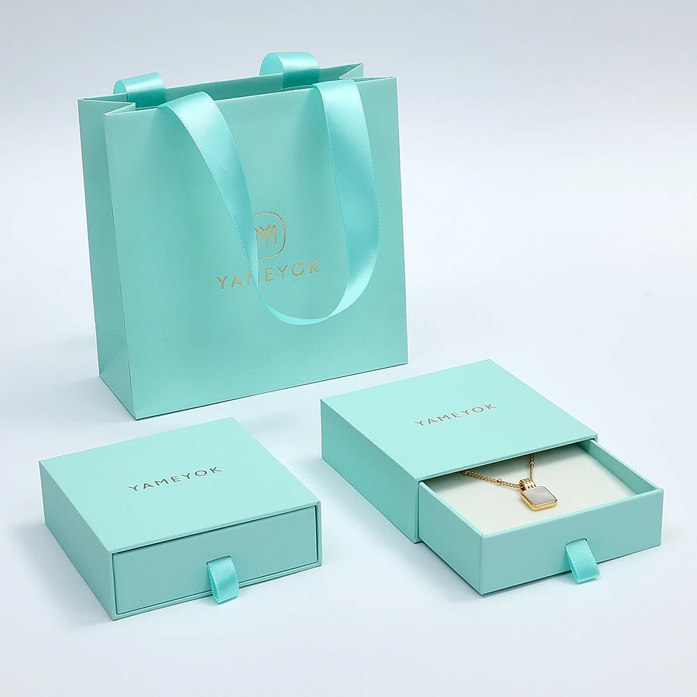 Boyang Custom Logo Cardboard Luxury Drawer Jewellery Gift Paper Box ...