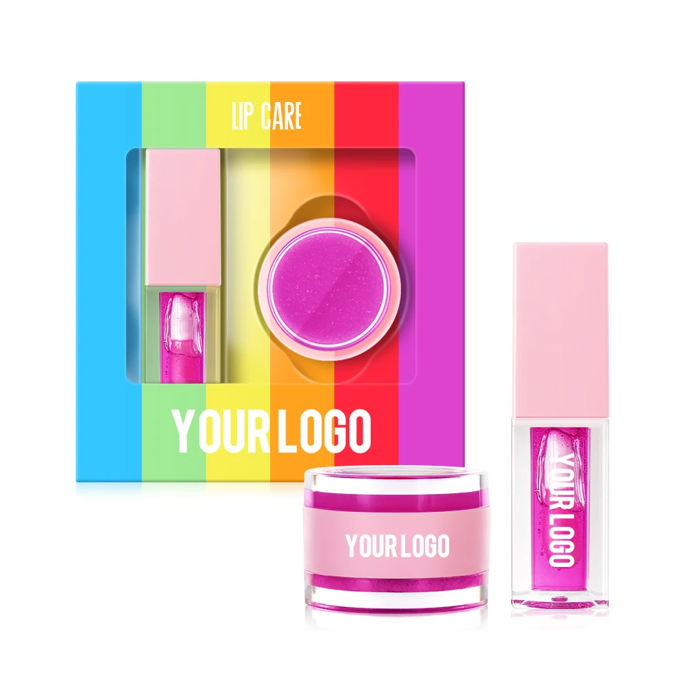 High Quality All Natural Lip Balm And Scrub Treatment Oil Private Label