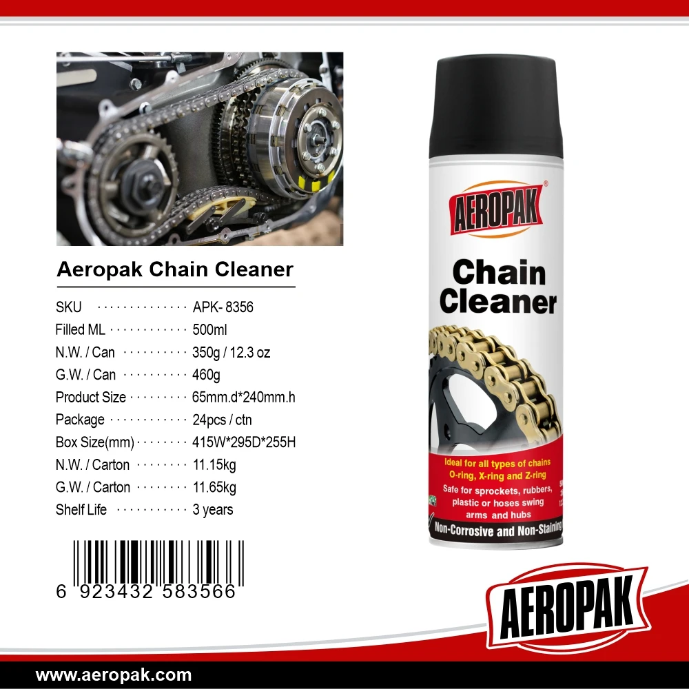 Aeropak Bike Chain Cleaners Nano Tech Degreasers For Motorcycle Buy