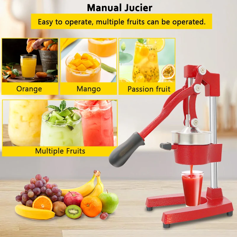 product professional manual orange juicer for citrus fruits hand press machine for orange pom lime lemon juice jc 1 model-4