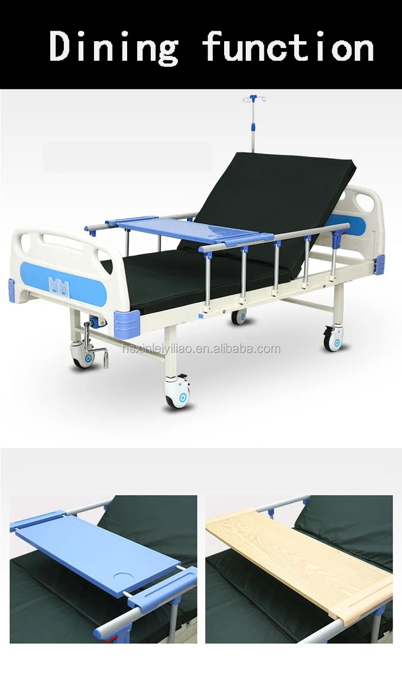 Wholesale Adjustable Single One Crank One Function Manual Nursing Bed