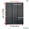 J Black 3 vertical pockets