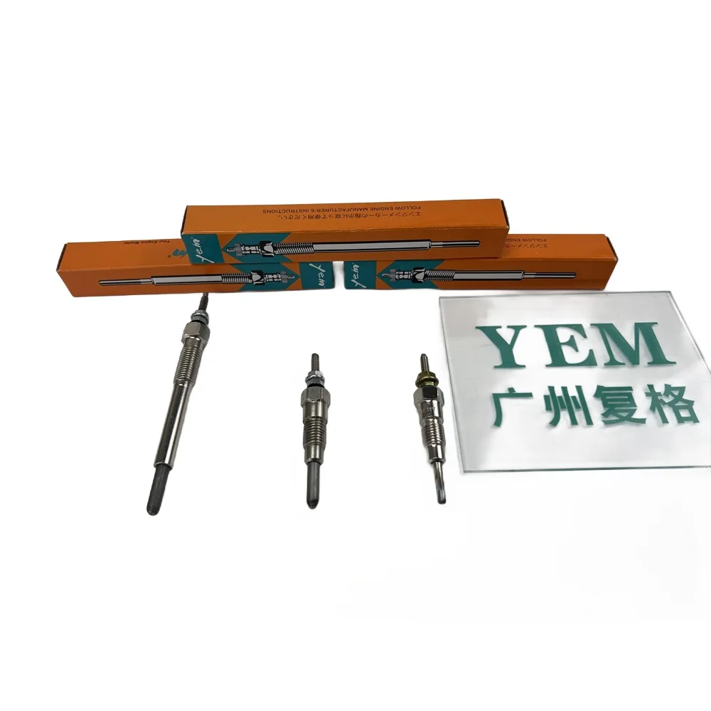 Glow Plug 3TNC78 3TNC80 3TNE100 3TNE66 Compatible for Yanmar China Engine Parts Supplier