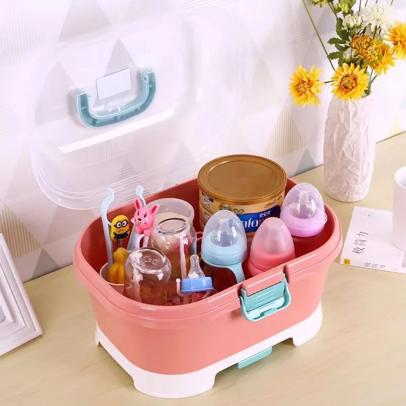 Toyvian Baby Bottle Drying Rack 1Pc Baby Bottle Drying Box Nursing