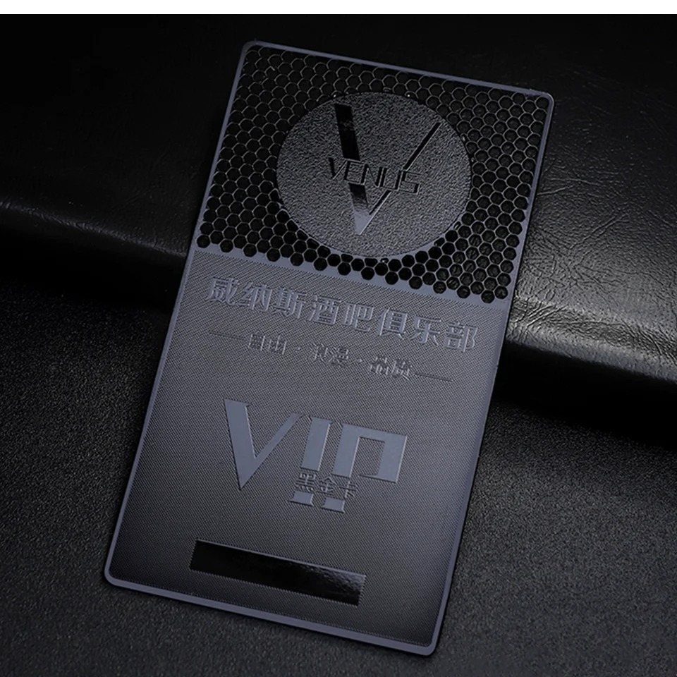 Custom Printed Embossed LOGO NFC ID Card PVC Business Card