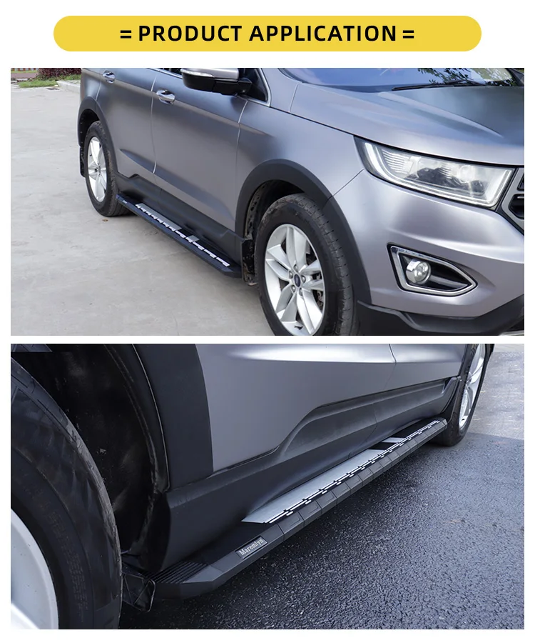 Seal U Side Running Board Step Side Pedal Nerf Bar Aluminum Alloy Car Walk Step For BYD Song Plus Champion 2023 605 km manufacture