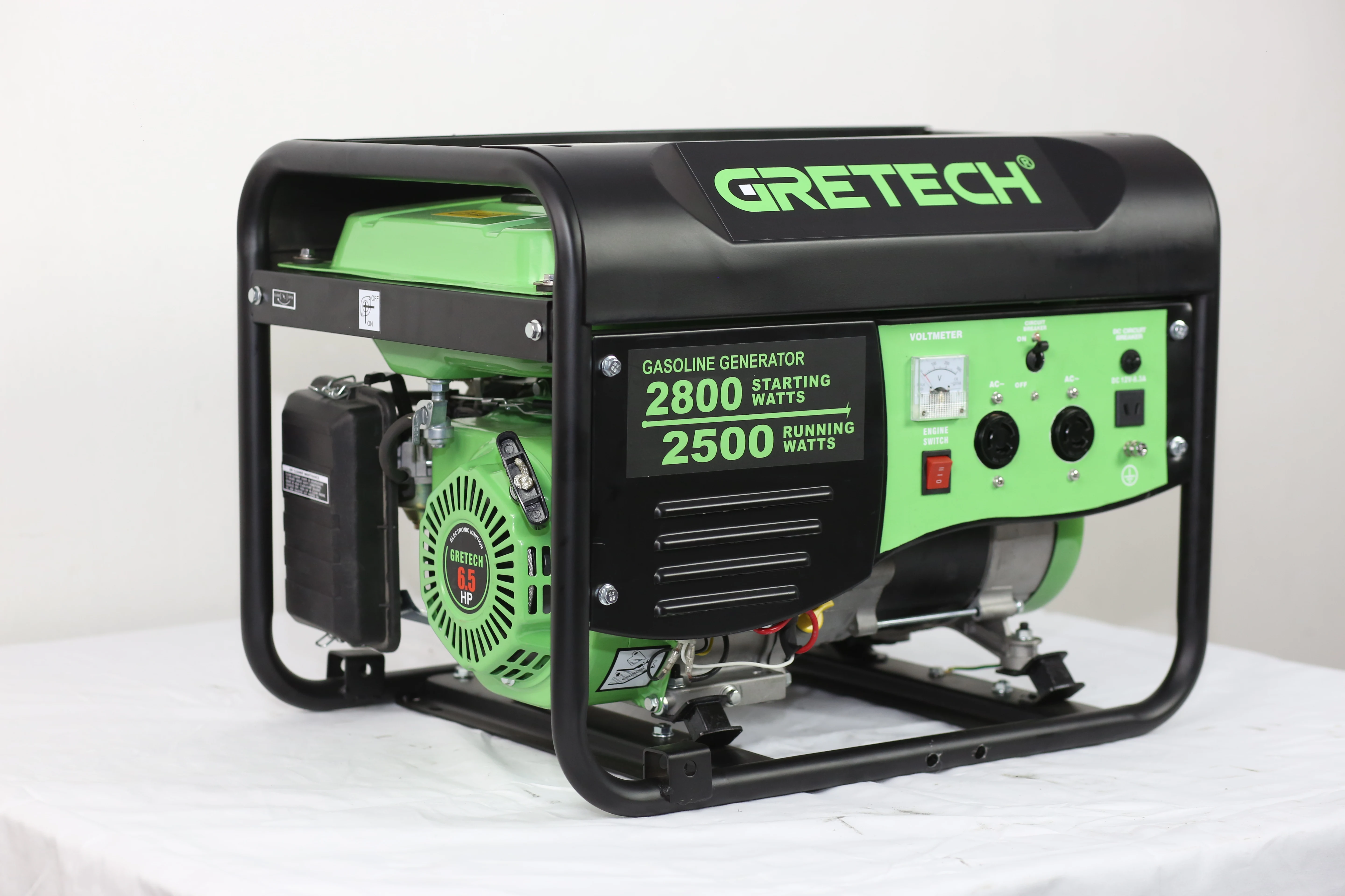 GRETECH JL300000 popular gasoline 3 kw generator 3800 3500 3000 watts silent 3 kva 3 kw