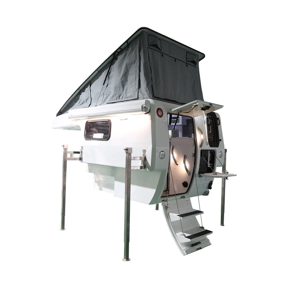 Ecocampor Pop Up Truck Camper with Kitchen & Toilet | Ideal Slide In ...