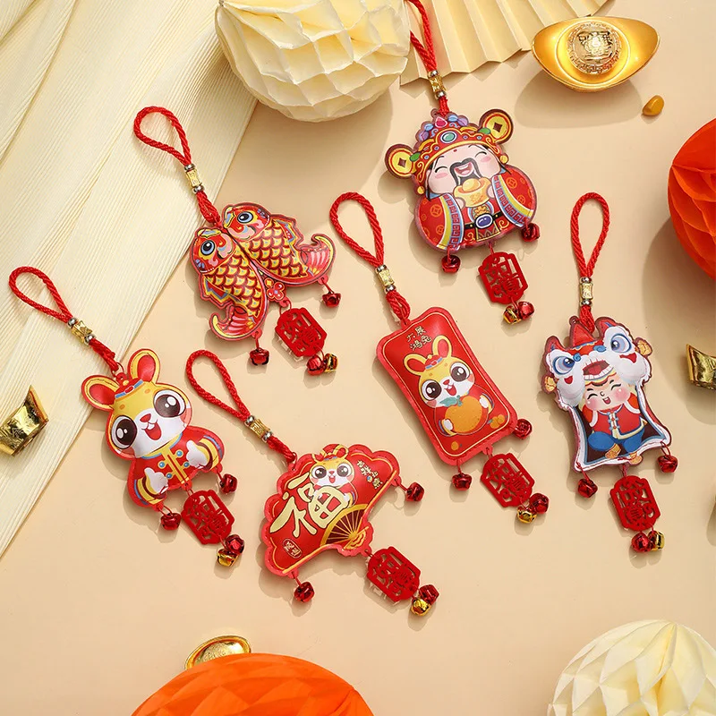 Chinese New Year Decorations Chinese Knot Hanging Ornaments Happy New ...