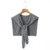 gray shawl