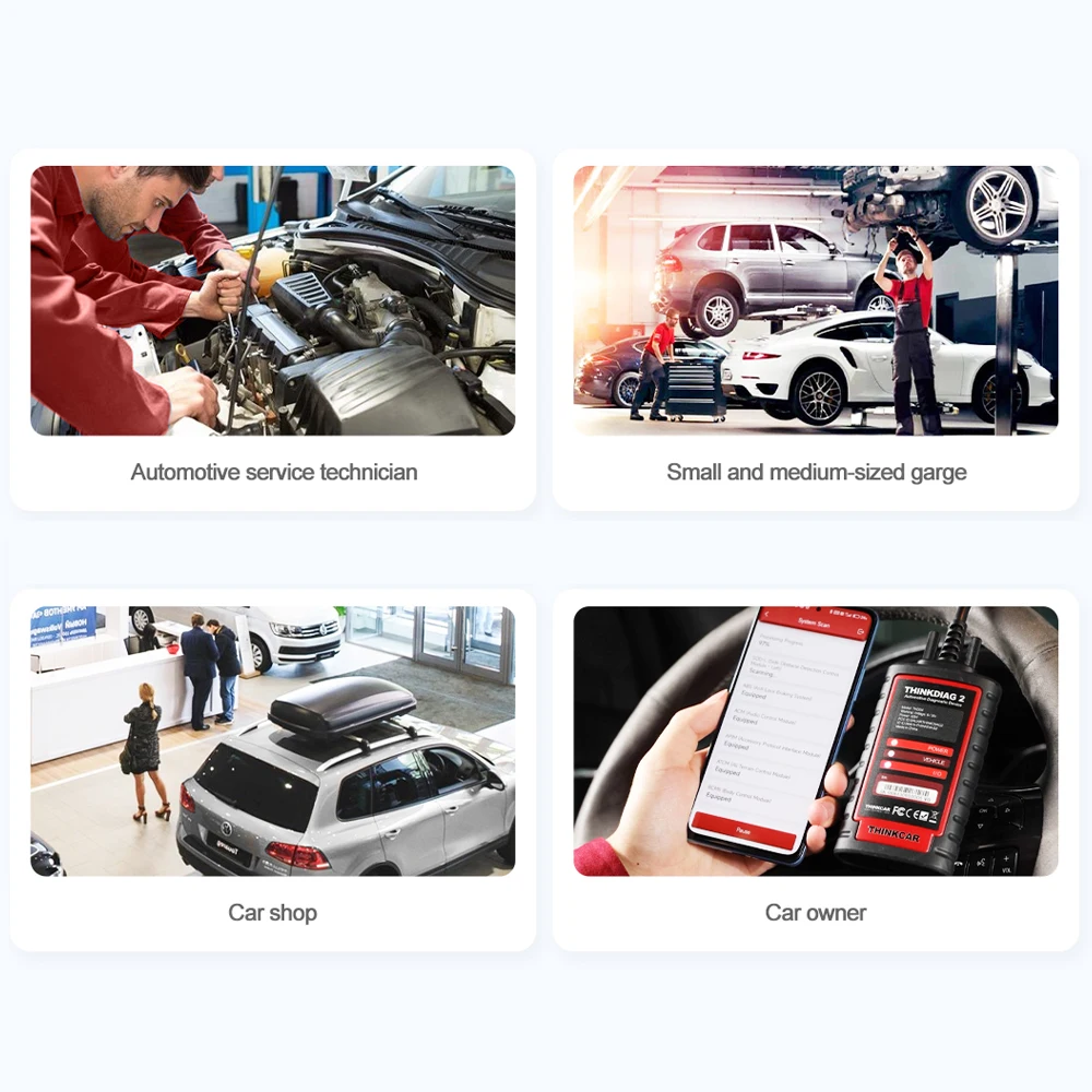 Thinkcar Thinkdiag 2 Car Diagnostic Machine Active Test Ecu Coding Full