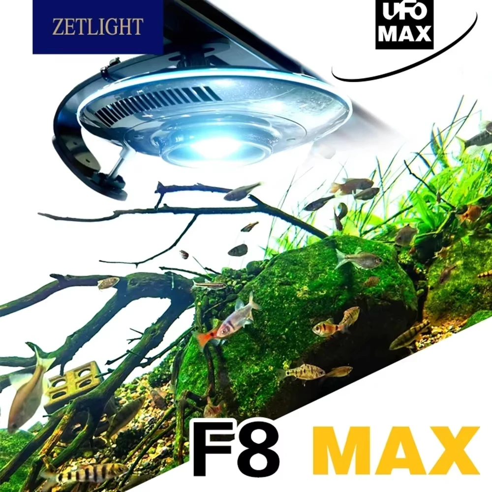 ZETLIGHT UFO F8 Pro 96W Water Plant Lamp for Freshwater Aquatic