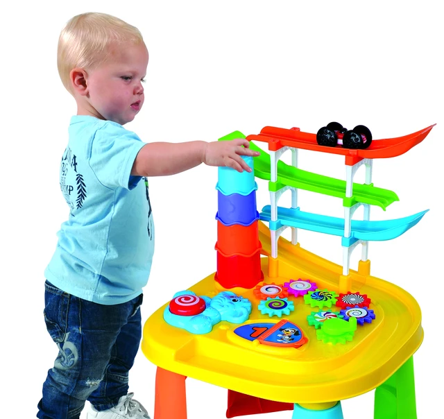 PLAYGO Multifunctional Infant Plastic ActivityTable Baby Toddlers Toy 5 in 1Action Activity StationToy