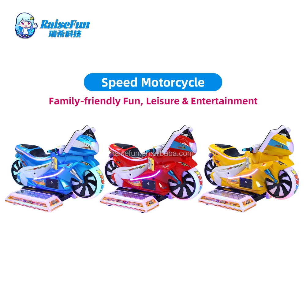 speed moto ticket redemption motorcycle racing arcade machine with hd screen lights -0