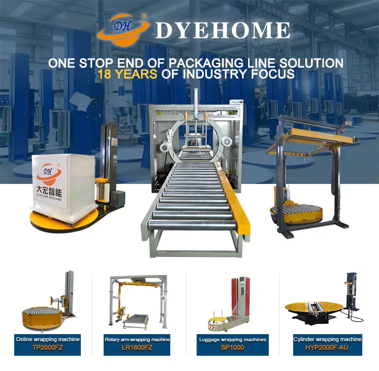 Horizontal Orbital Stretch Wrapping Machine