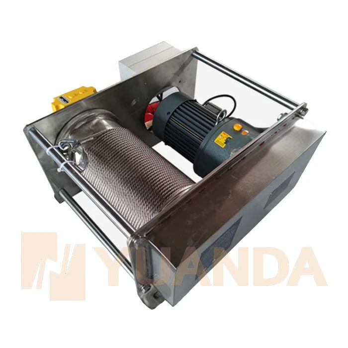 Servo Hoist PLC Programming Intelligent Constant Tension Control Winch Lift Wiya Rope Industrial Hoist