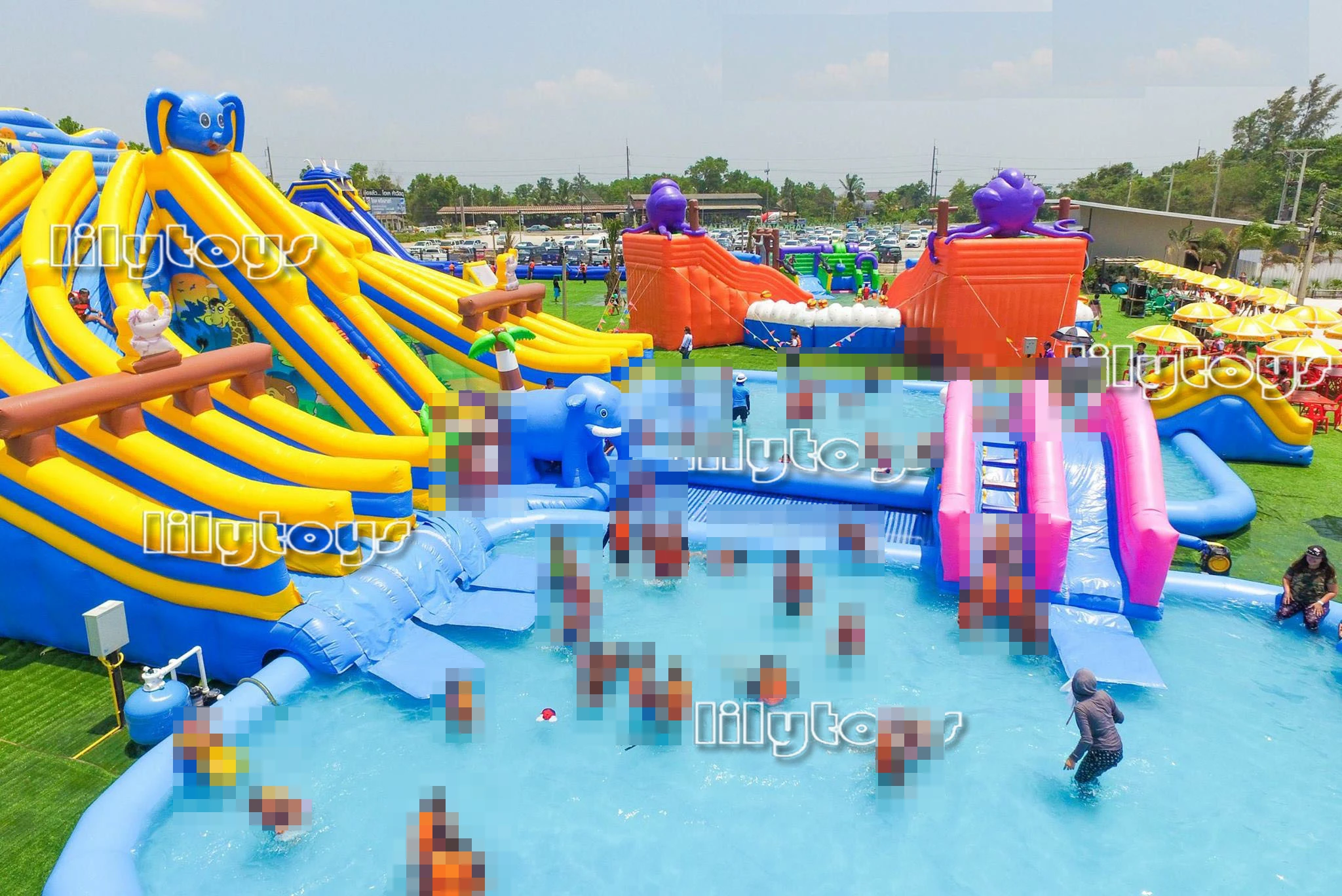 Commercial Water Slide Used Inflatable Kids Water Slide For Sale