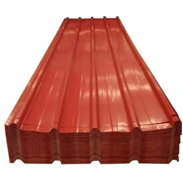 Stone-Coated Corrugated Prepainted Galvanized Steel Roofing Sheet