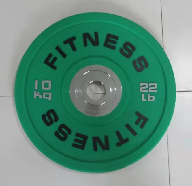 Лидер продаж, коммерческая резиновая пластина, бампер для тренажерного зала, вес 20 кг, резиновый бампер