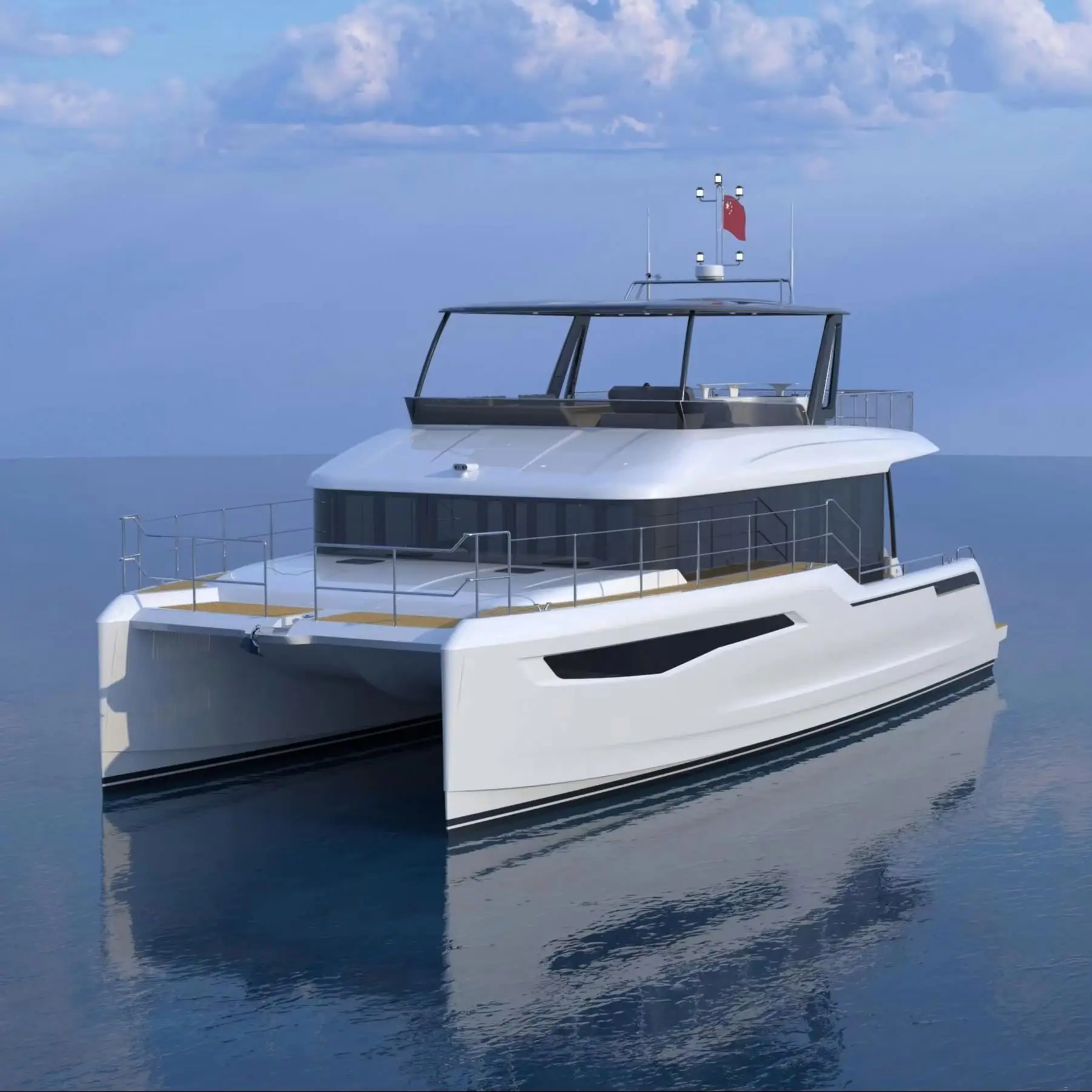 XJZJ-530 Luxury Yacht - 53 Feet, 230HP Engines, 12-25 Persons