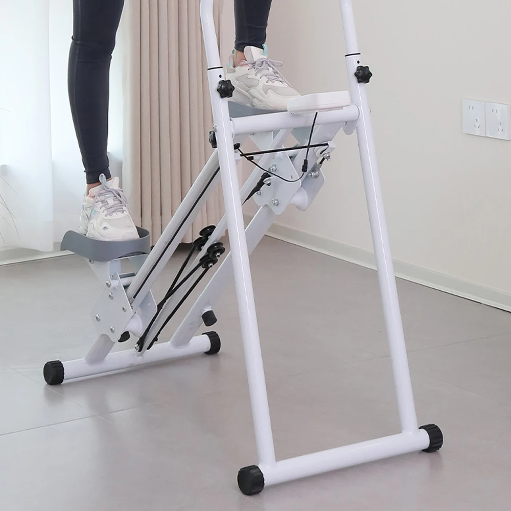 Multifunctional Indoor Mini Climbing Frame Home Sports Fitness Equipment Mountain Climbing Machine Situ Stepping Stair Climber