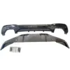 Noir brillant + aspect carbone