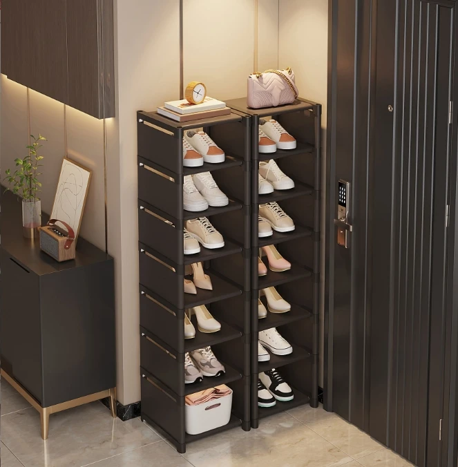 A Multi Functional Modern  Simple and Easy to Use Shoe Rack for Home Doorway and Dormitory Shoe Storage