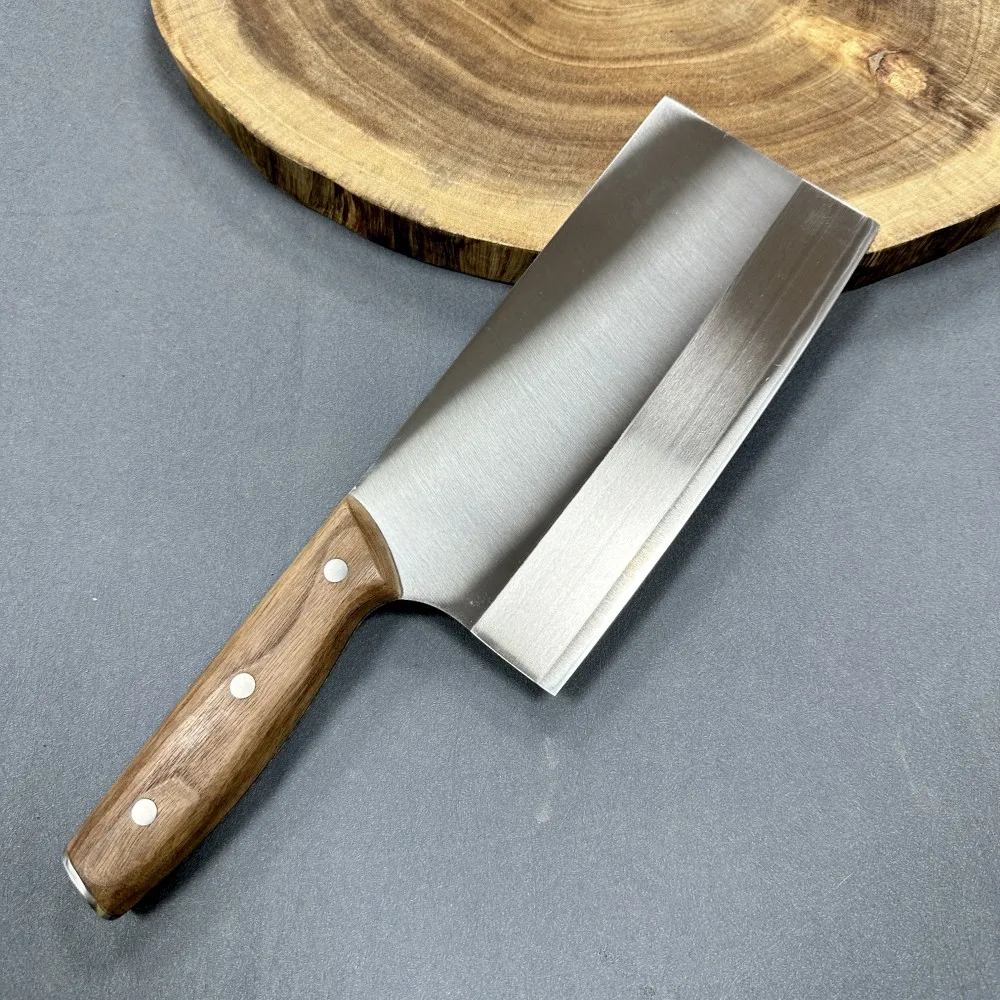 MCD888 Home Kitchen Cleaver Super sharp Meat Slicer Composite Edge Chinese Classic Chefs Knife Stainless Steel Vegetable Knife
