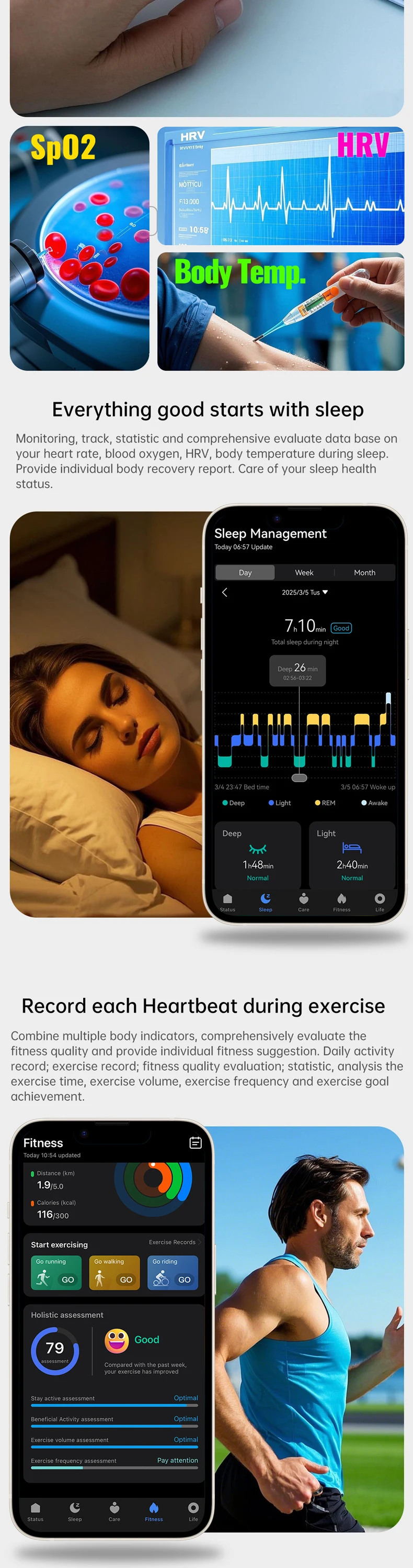 2026 Smart Ring Health & Fitness Tracker - Image 3