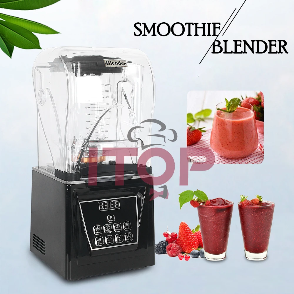 2L Multi Functional Stand 2200W Durable Industrial Commercial Blender Juicer Machine for Hotel Restaurant