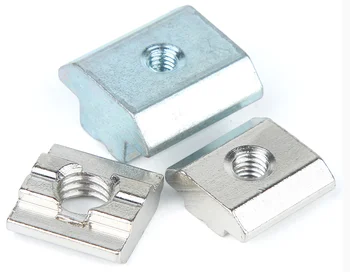 2020 Slider T Slot Nut M6 M8 Stopper Integrated Pre-assembly Insertion ...