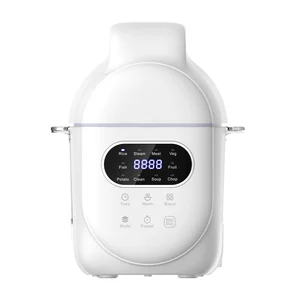 Multi-Function Electric Baby Food Maker Auto-Grinding Steamer Grinder Blender Machine Plastic Housing for Baby Food Processing