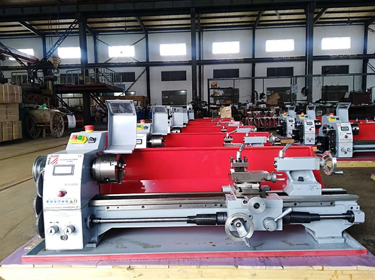 Light Type Manual Bench Lathe CQ6125 CQ6125V Small Lathe Machine