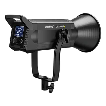 NiceFoto LV-2000A Professional Foto Video Continuous Cinema Cob LED Film Photography Studio Light for Video Camera Shooting detail image