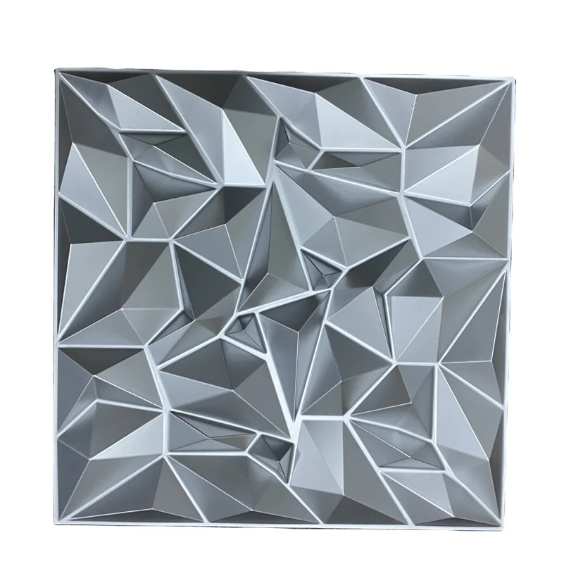Home Interior Modern Design Decorative Pvc 3d Diamond Wall Panel ...