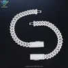 Pulsera de plata de 10 mm.