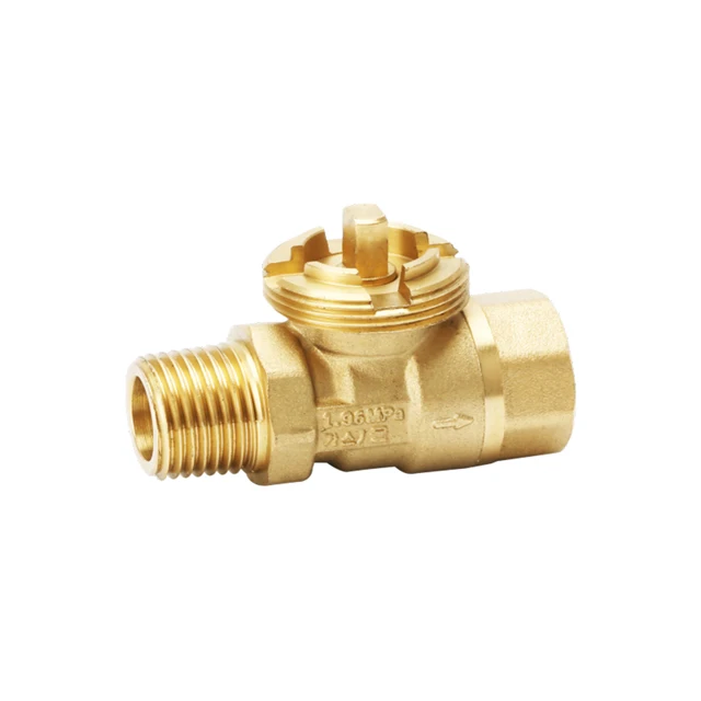 2 Ways DN15 Brass Electric Valve Body for Fire Accessories BJ51005