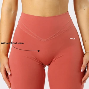 Custom OEM ODM Gym Clothings Butt Hips Lifting Yoga Leggings V Shape Gym Pants Workout Women Yoga Leggings