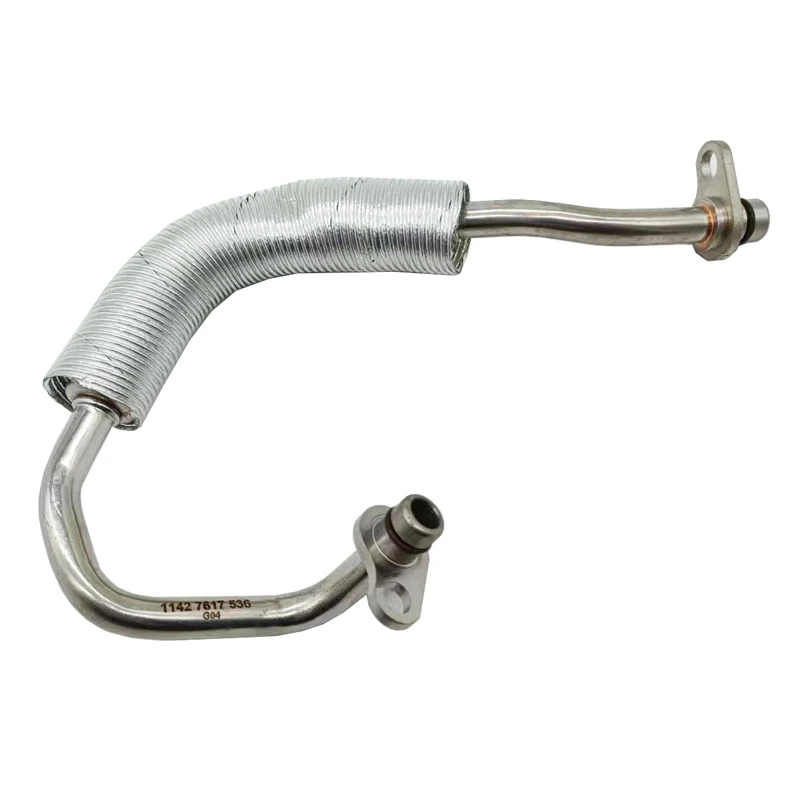 11427617536 - Engine Turbocharger Oil Feed Pipe Hose for BMW