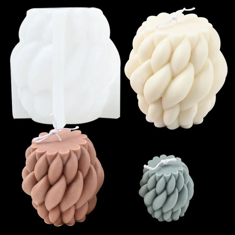 Diy Small Large Middle Sizes Aromatherapy Candle Silicone Molds For Rotating Raindrops Buy