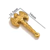 Golden-double-headed grain axe [about 5.25g each]
