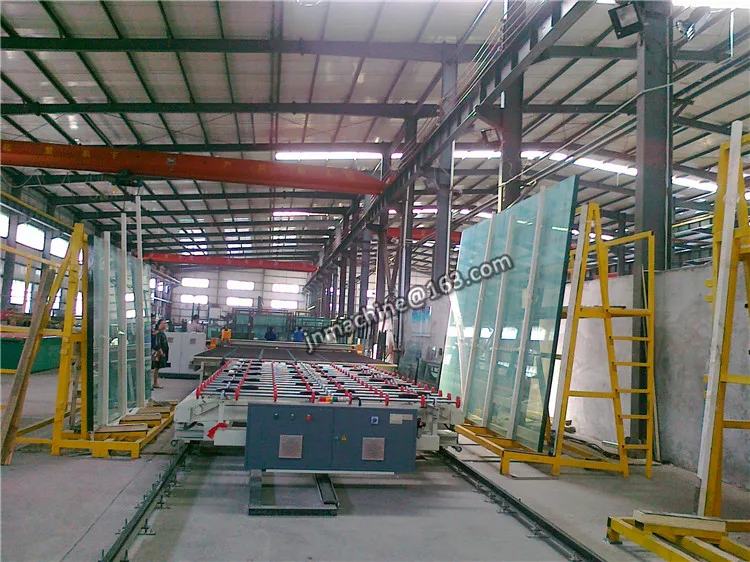 Insulating Glass Machine Line Use Cnc Auto Loading Glass Cutting Table Glass Processing Machinery 3826